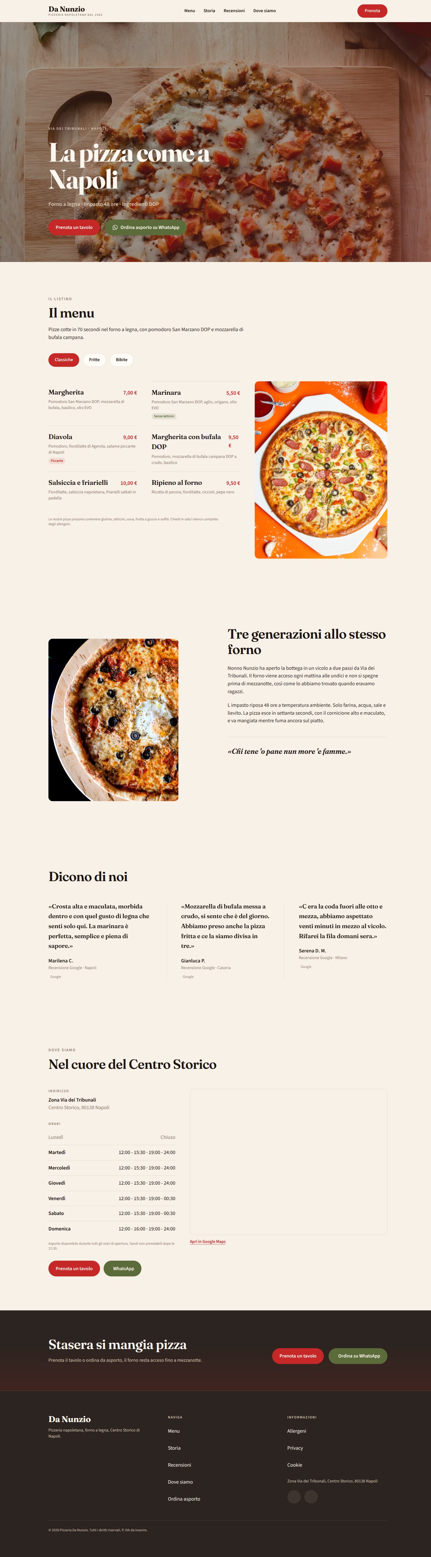 Pizzeria Da Nunzio