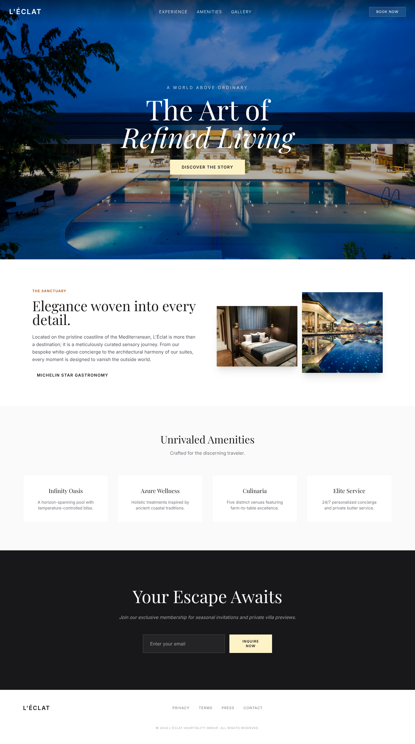 L'Éclat Luxury Resort